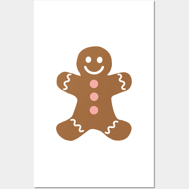 pastel ginger bread cookie Wall Art by gdm123